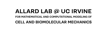 Allard Lab – Allard Lab for Mathematical and Computational Modeling of Cell and Biomolecular Mechanics
